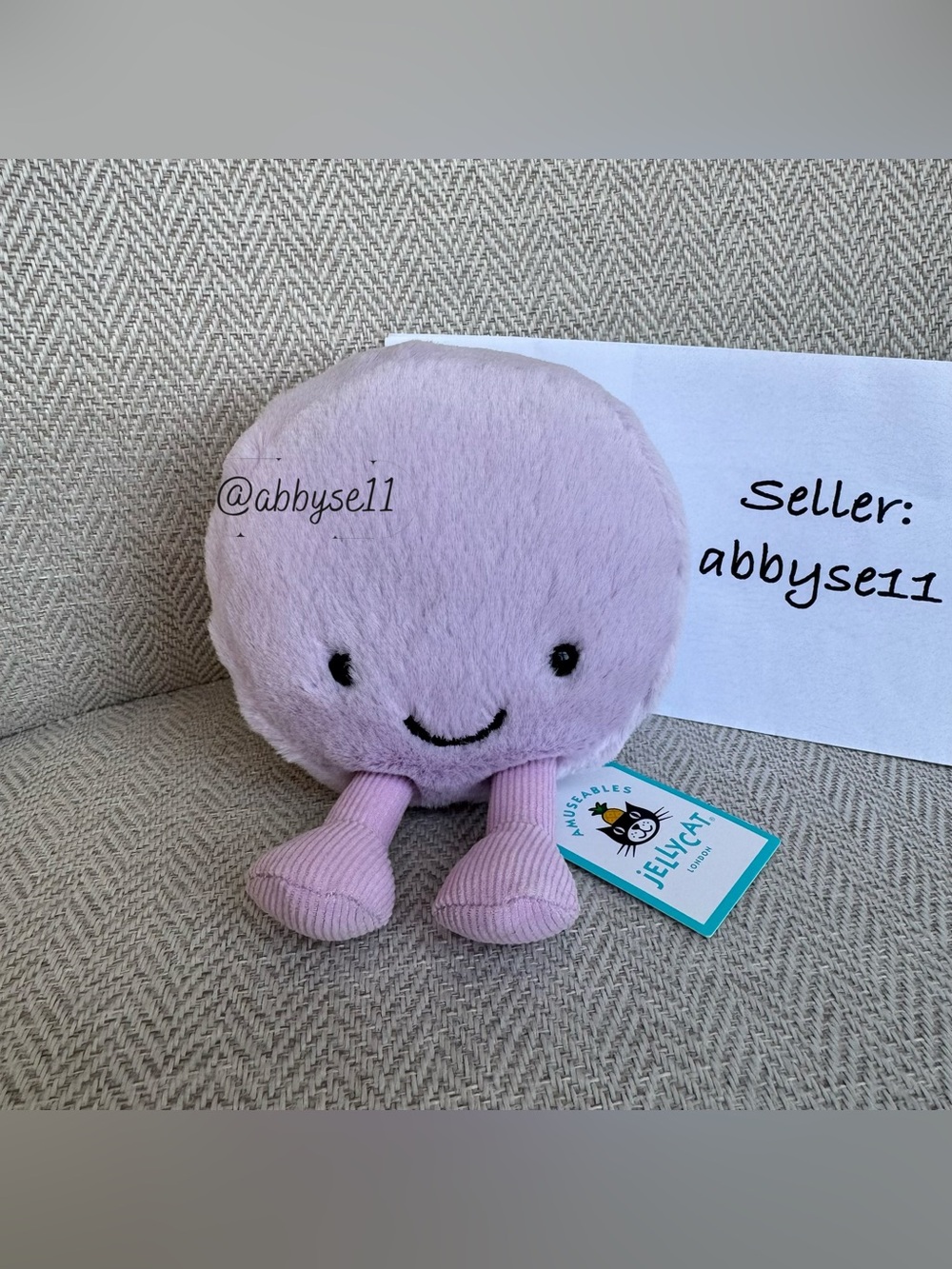 Jellycat Amuseables May Macaron - Authentic - Brand New With Tags - Fast Ship